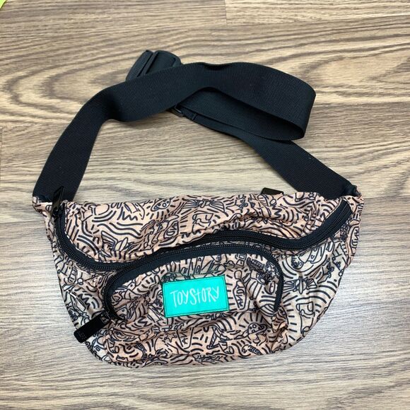 Neff X Disney Toy Story Fanny Pack Rare Geometric 90's - Picture 1 of 9